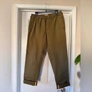 Pact Women’s Organic Daily Twill Crop Mid Rise Pants